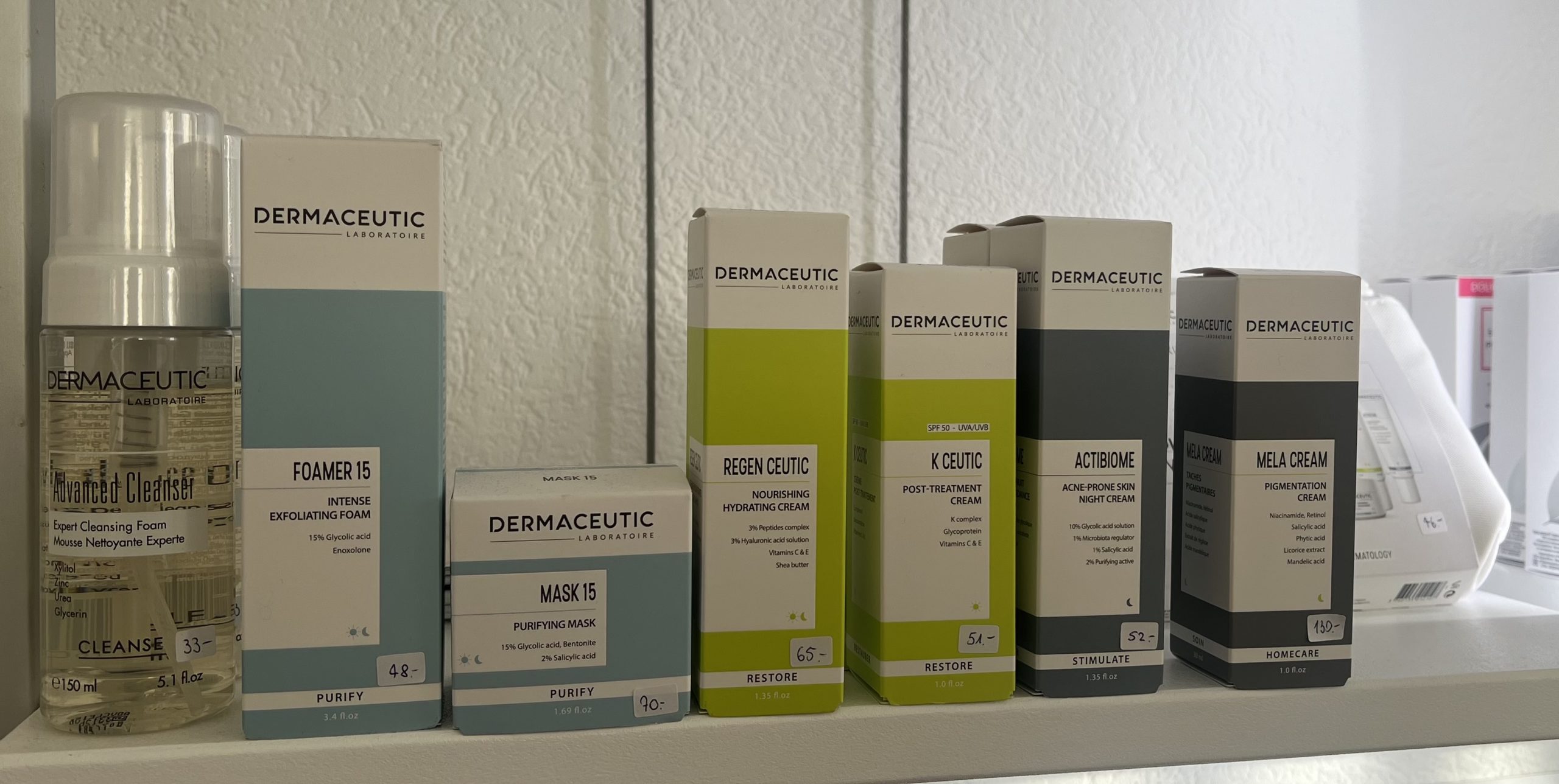 Gamme Dermaceutic